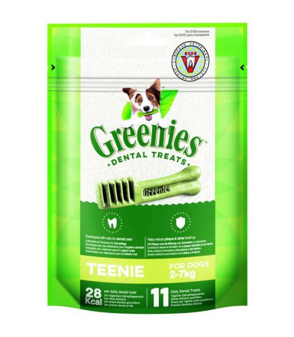 Greenies Teenie (de 2 a 7 Kg)