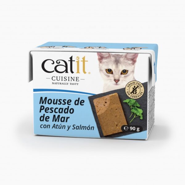 Catit Cuisine Mousse Pescado con Atún y Salmón